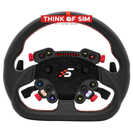Simagic GT Pro Hub with D Shape Wheel Leather (Knob Edition) Racing Equipment