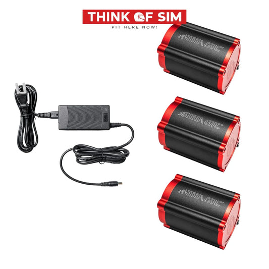 Simagic Haptic Pedals Reactor Bundle HPR x 3 + APS Racing Equipment