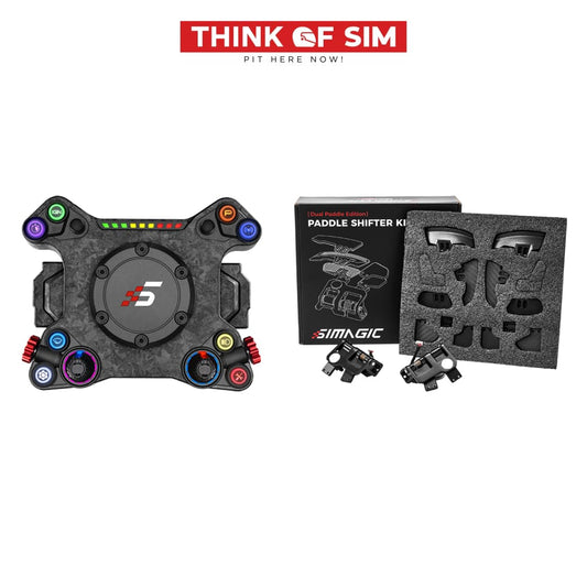 Simagic Neo X Hub With 2-Paddle Shifter Module Racing Equipment