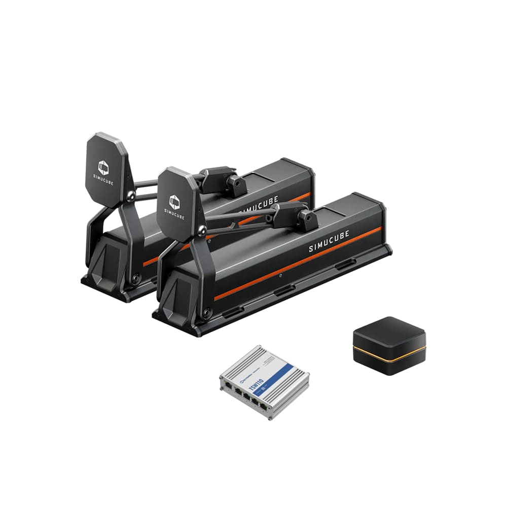 Simucube ActivePedal Pro Bundle ActivePedal Pro Set of 2 + Link Hub + Ethernet Switch Racing Equipment