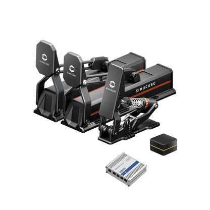 Simucube ActivePedal Pro Bundle ActivePedal Pro Set of 2 + Throttle + Link Hub + Ethernet Switch Racing Equipment