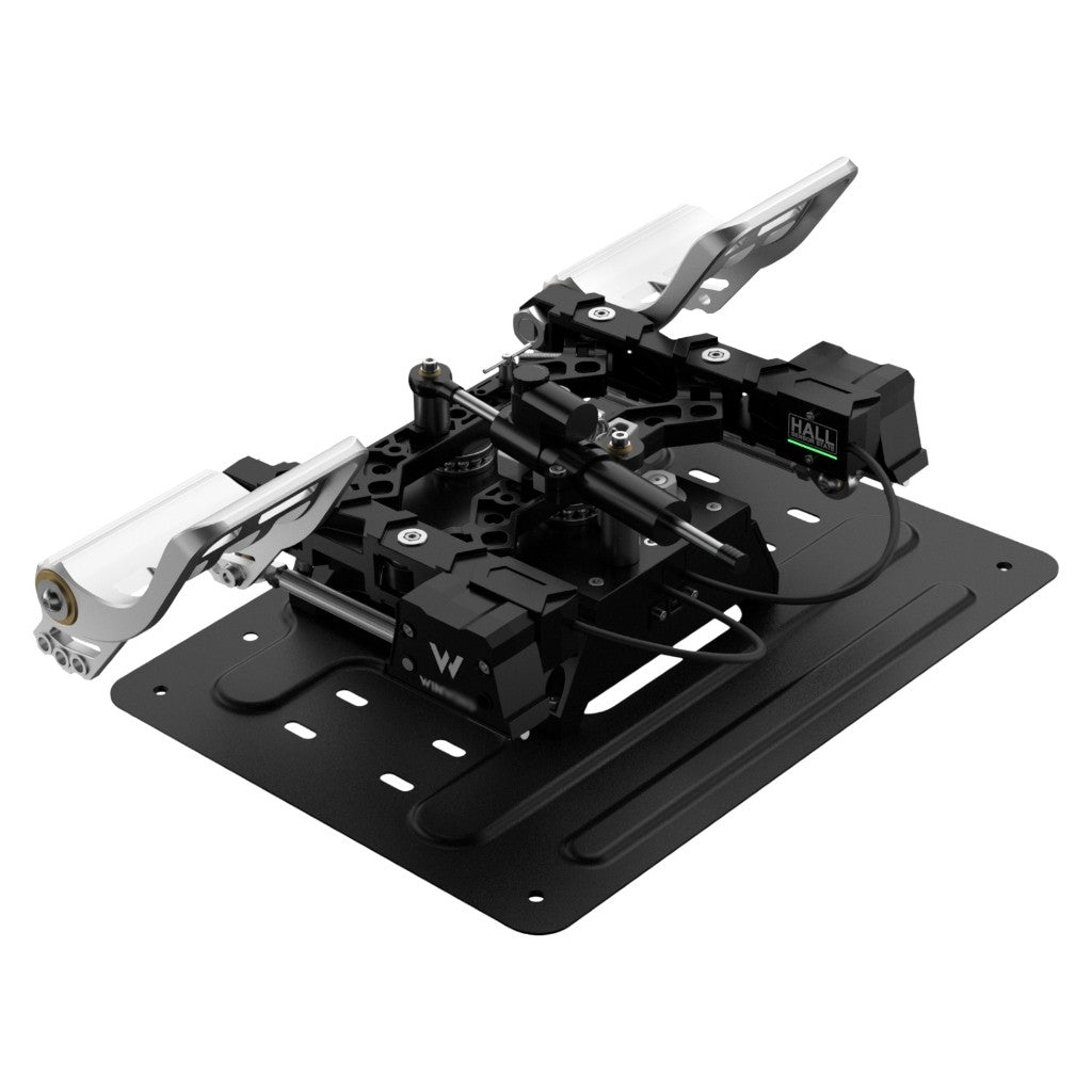 WINCTRL Orion Metal Flight Rudder Pedals With Damper Edition ชุดแป้นหางเสือเครื่องบิน Orion โลหะ พร้อมแดมเปอร์