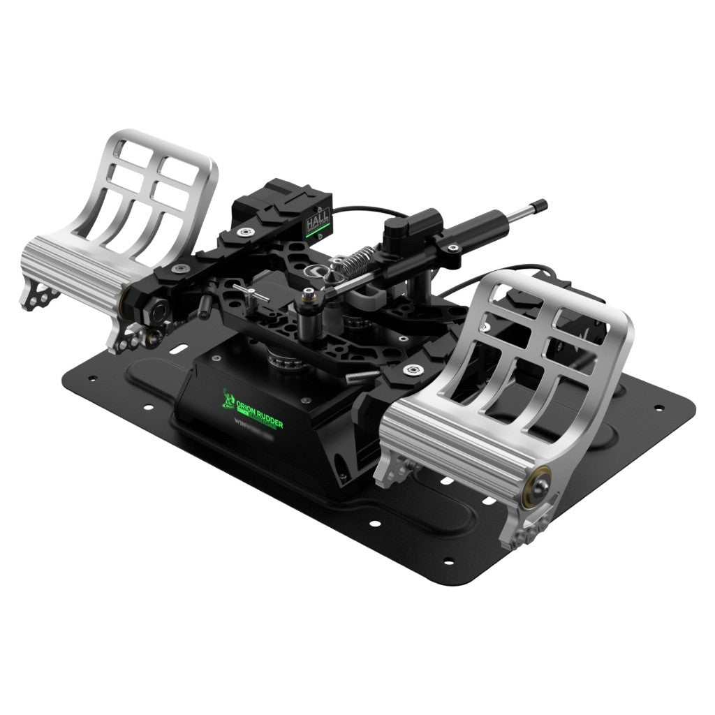 WINCTRL Orion Metal Flight Rudder Pedals With Damper Edition ชุดแป้นหางเสือเครื่องบิน Orion โลหะ พร้อมแดมเปอร์