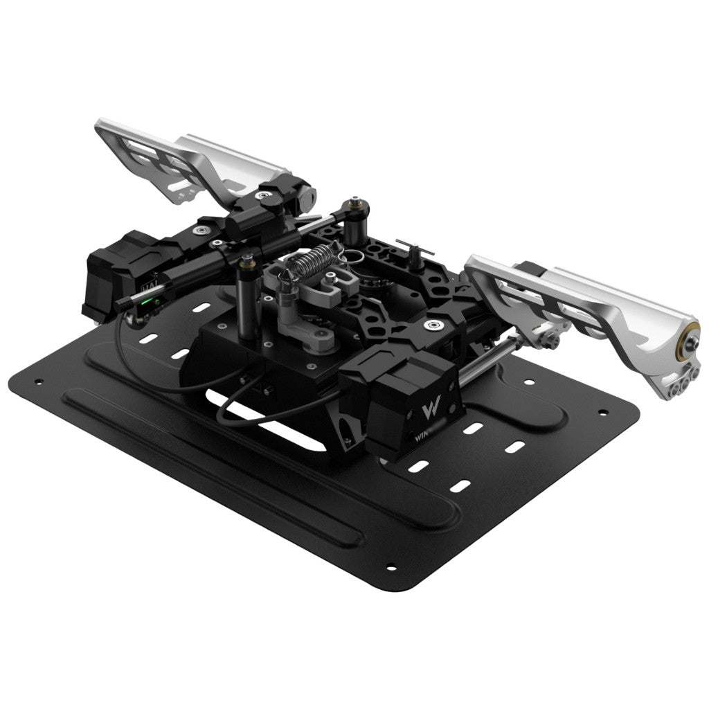 WINCTRL Orion Metal Flight Rudder Pedals With Damper Edition ชุดแป้นหางเสือเครื่องบิน Orion โลหะ พร้อมแดมเปอร์