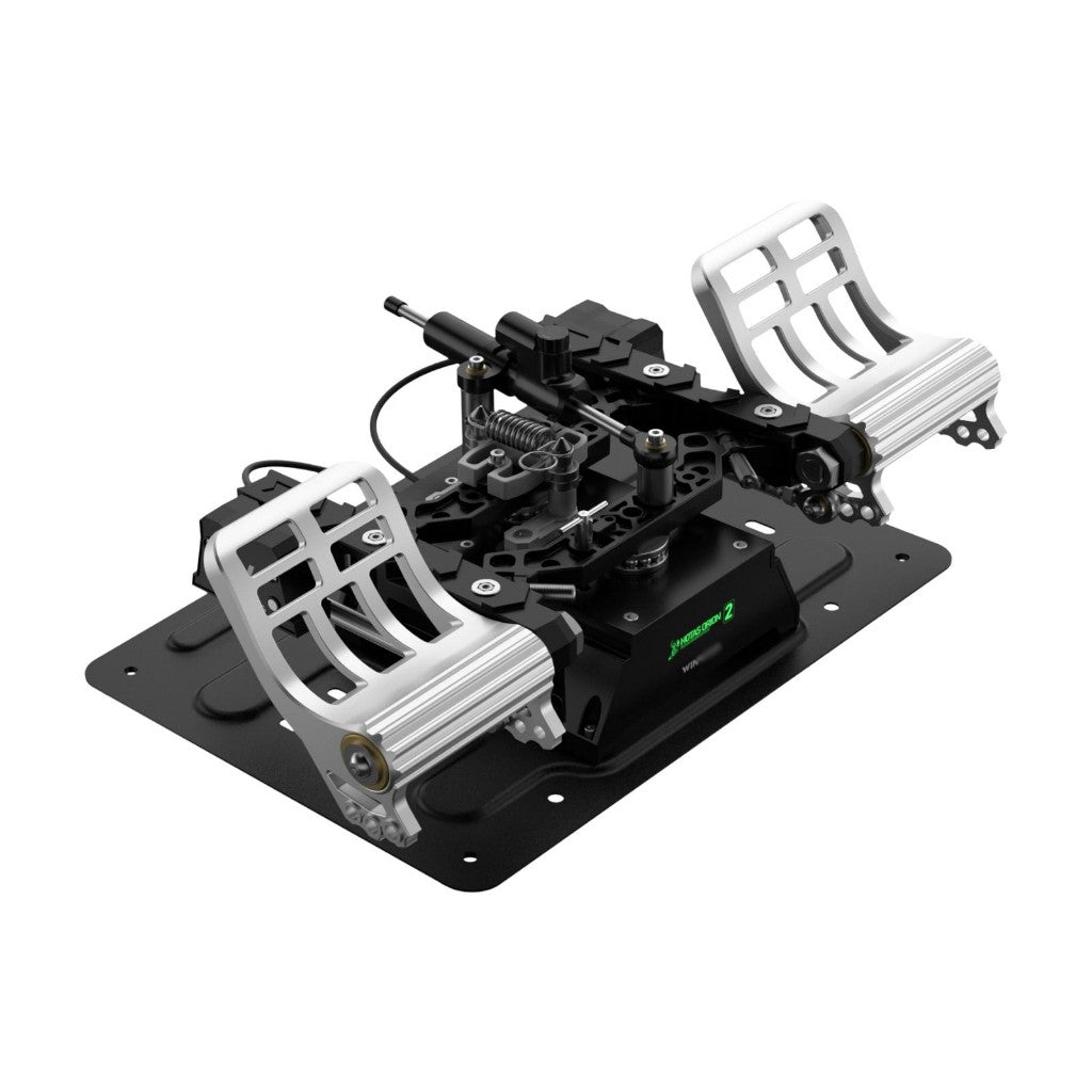 WINCTRL Orion Metal Flight Rudder Pedals With Damper Edition ชุดแป้นหางเสือเครื่องบิน Orion โลหะ พร้อมแดมเปอร์