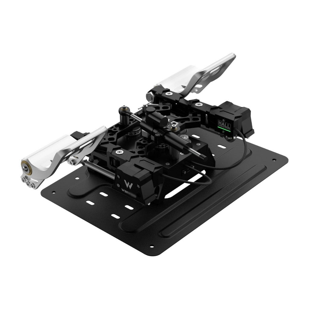 WINCTRL Orion Metal Flight Rudder Pedals With Damper Edition ชุดแป้นหางเสือเครื่องบิน Orion โลหะ พร้อมแดมเปอร์