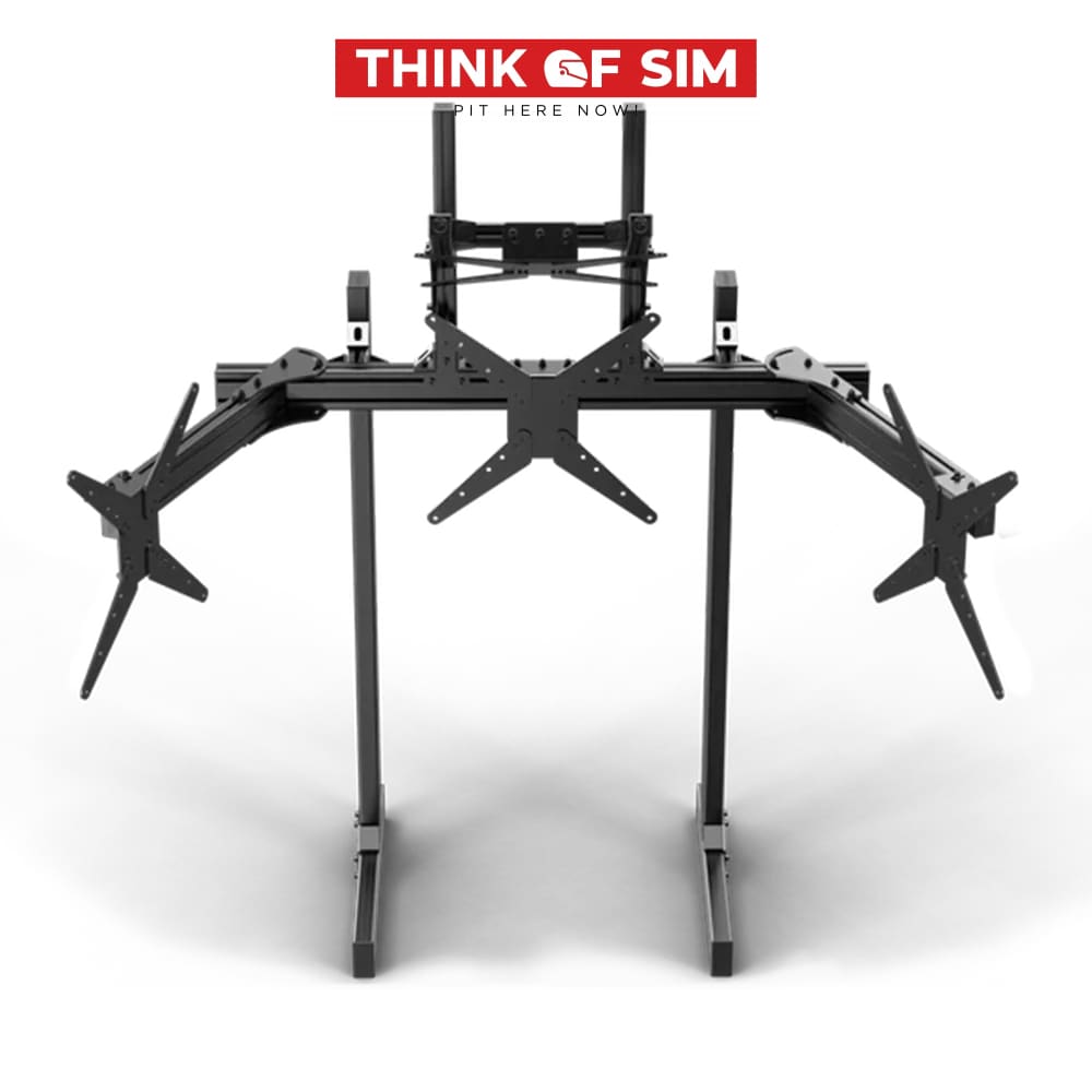 Trak Racer Freestanding Monitor Stand (Single / Dual / Triple / Quad) Quad 1200mm Max 45’’ Racing Cockpit