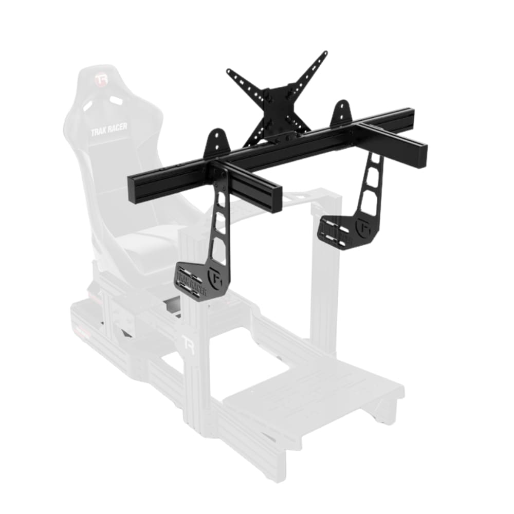 Trak Racer Large Cockpit-Mounted Single Monitor Mount - 1200mm / 47.25’’ Wide Racing Cockpit