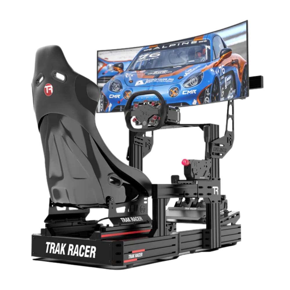 Trak Racer Large Cockpit-Mounted Single Monitor Mount - 1200mm / 47.25’’ Wide Racing Cockpit