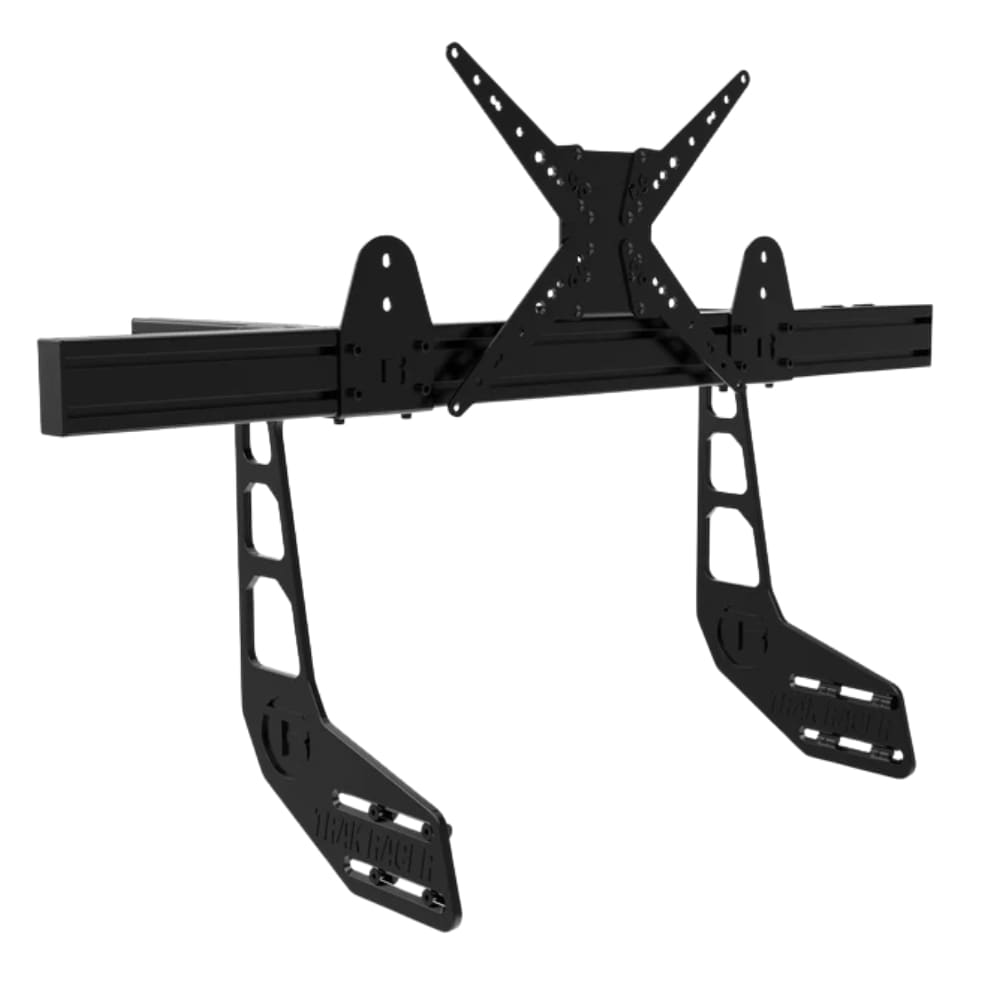 Trak Racer Large Cockpit-Mounted Single Monitor Mount - 1200mm / 47.25’’ Wide Racing Cockpit