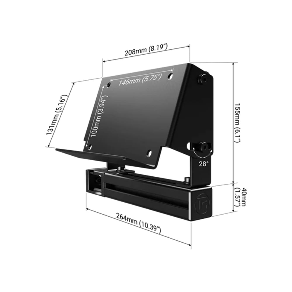 Trak Racer Tablet and Button Box Holder V2 Mount Racing Cockpit