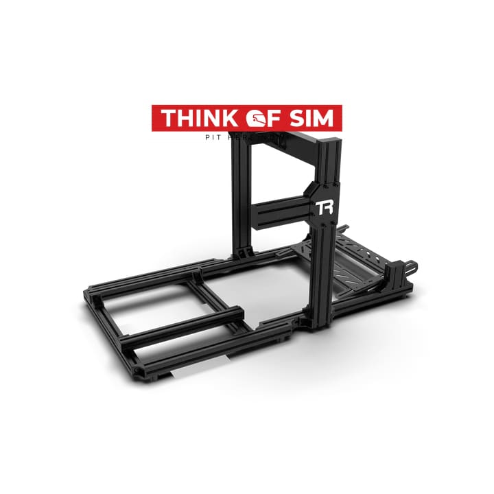 Trak Racer Tr40S Racing Cockpit With Wheel Mount (Black)Without Seat Slider (Tr80-Slider2) &