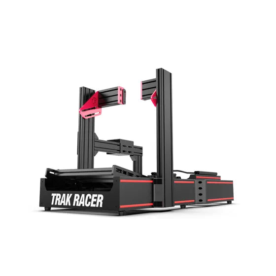 trak racer pedal slider Trak Racer TR160S V2 Racing Simulator with Shifter Mount and Seat Slid – THINK OF SIM