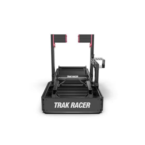 trak racer pedal slider Trak Racer TR160S V2 Racing Simulator with Shifter Mount and Seat Slid – THINK OF SIM