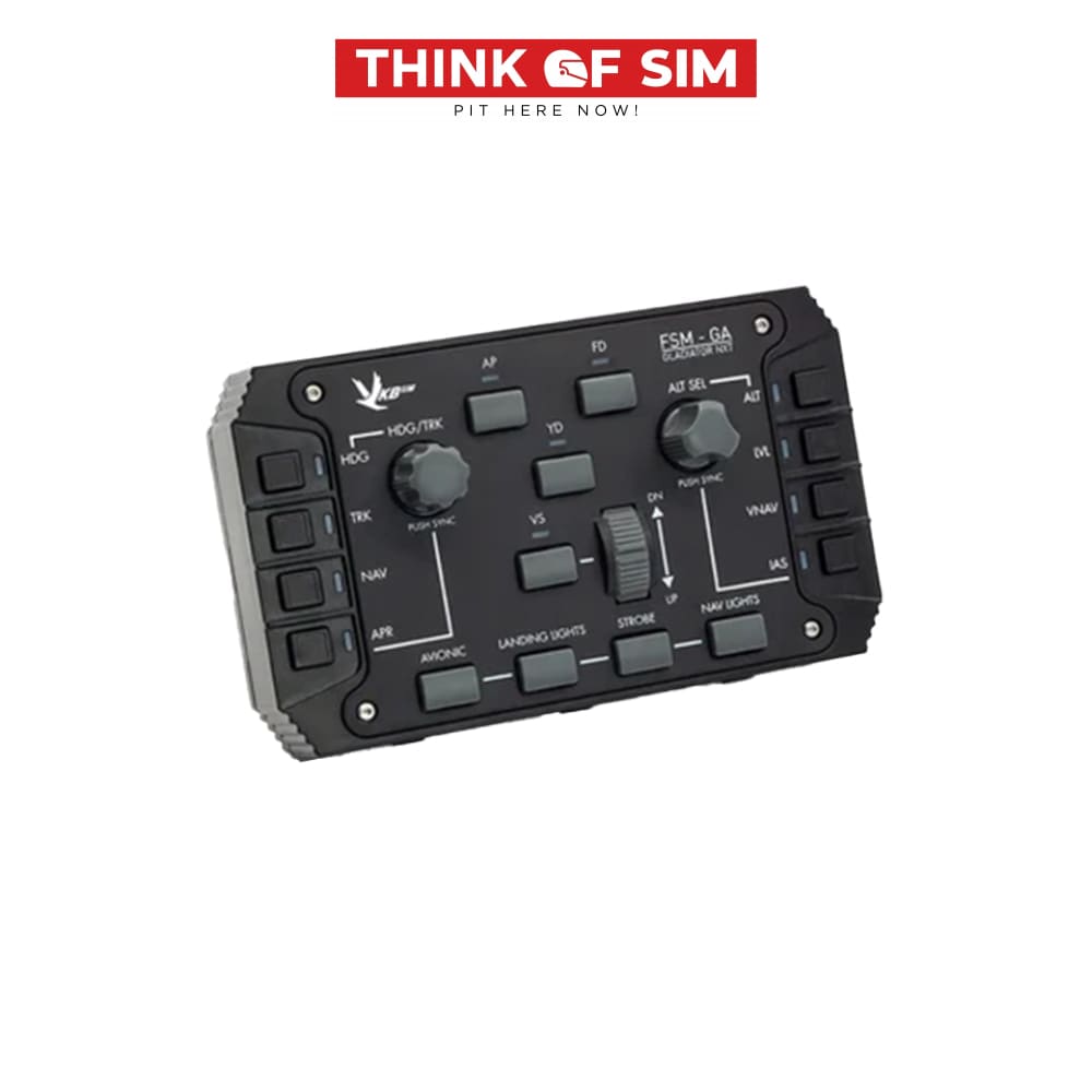 VKB GNX FSM-GA (Front Switchboard Module – General Aviation) Flight Simulator