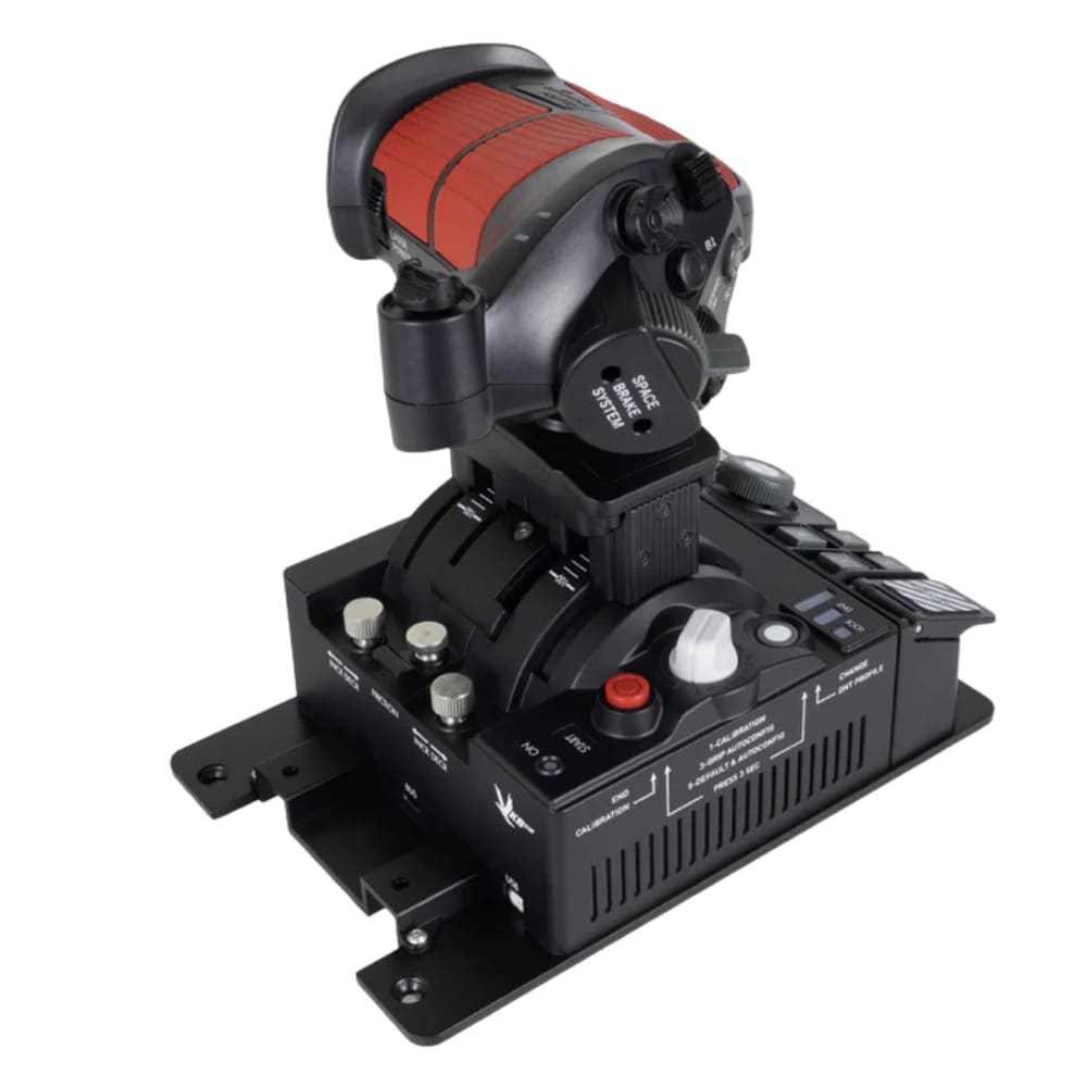 VKB Sim STECS Space Throttle System – Mini Plus | Compact Modular HOTAS Controller | Adjustable Detent & Hall Sensor