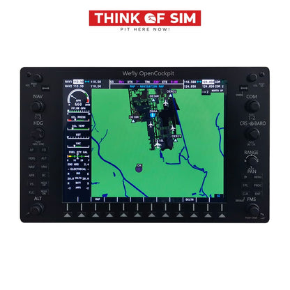 Wefly G1000 MFD Flight Simulator