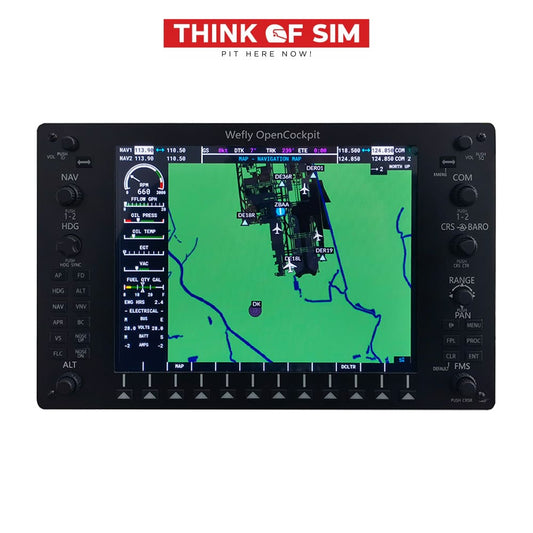 Wefly G1000 MFD Flight Simulator