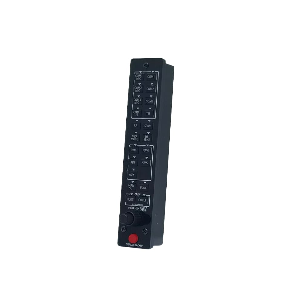 Wefly GMA Audio Panel add-on For G1000 Flight Simulator