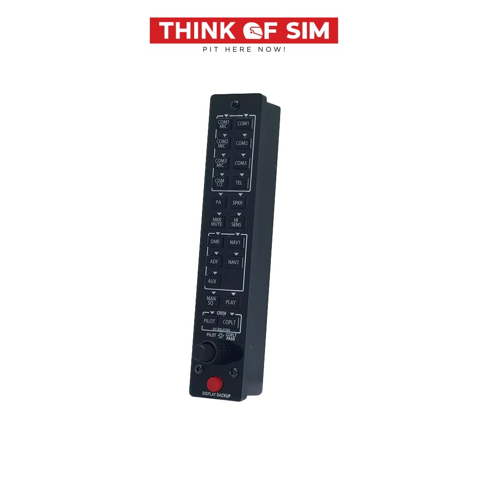 Wefly GMA Audio Panel add-on For G1000 Flight Simulator
